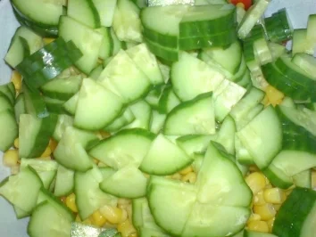 Rezept: Bunter Maiskornsalat Bild Nr. 6 Bunter Maiskornsalat - Rezept - Bild Nr. 6