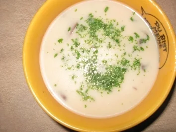 Champignonscremesuppe - Rezept