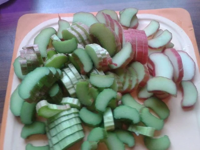 Rhabarber-Apfel-Pudding - Rezept - Bild Nr. 4