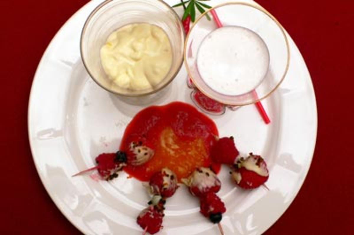 Waldmeistermousse mit Früchten und Gundermannsorbet - Rezept Von
Einsendungen Das perfekte Dinner