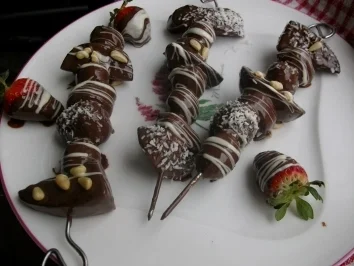 Fruchtiger Schokoladenspieß - Rezept - Bild Nr. 3