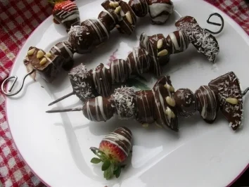 Fruchtiger Schokoladenspieß - Rezept - Bild Nr. 5