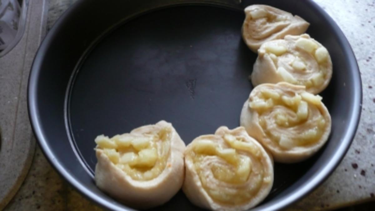 Apfel-Rosettenkuchen - Rezept - Bild Nr. 4