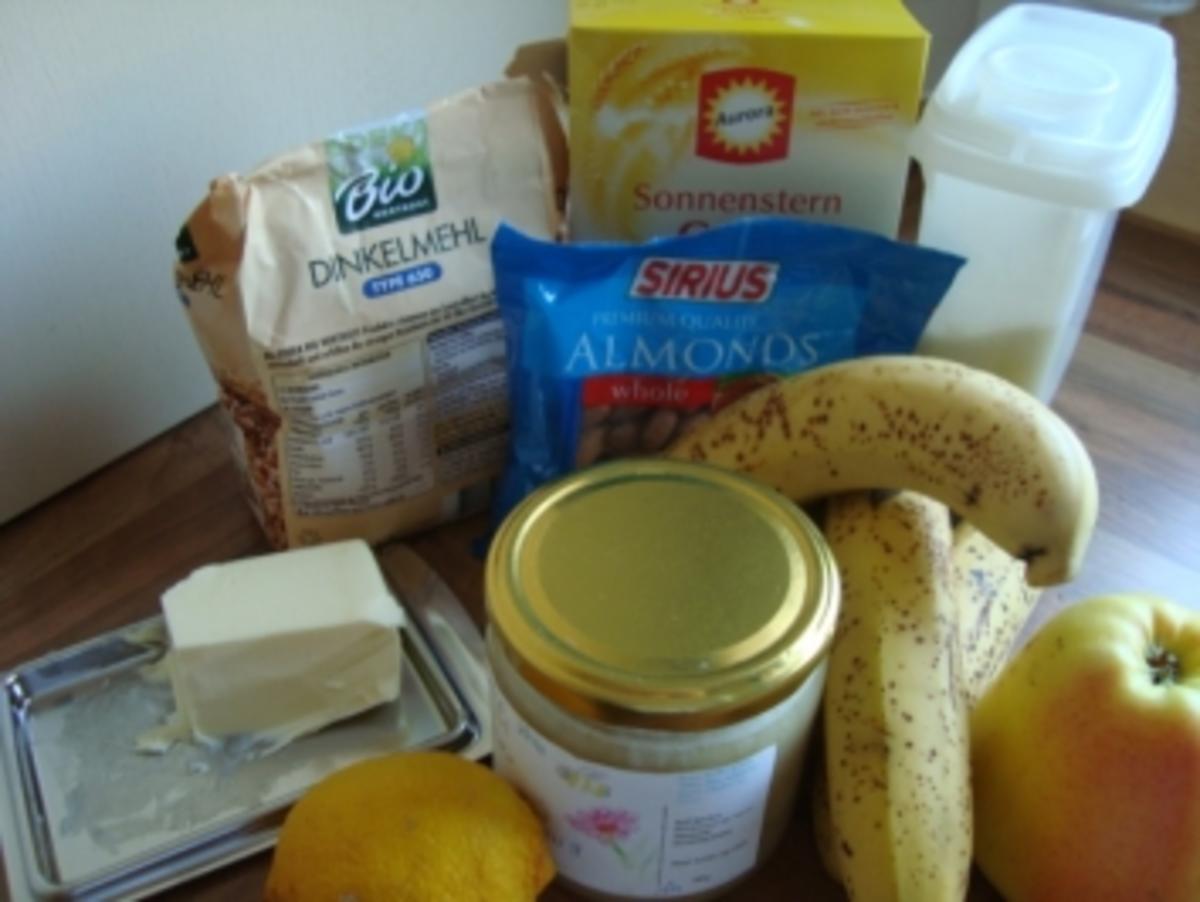 Auflauf - Bananen - Apfelauflauf mit Nuß - Streußeln - Rezept - Bild Nr. 2