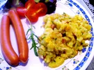 Kartoffelsalat mit Eigelb und Petersilie ... - Rezept - Bild Nr. 8296