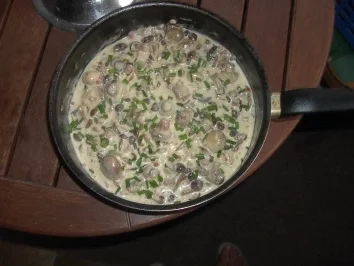 Rezept: Pilz - Sahne - Sauce Pilz - Sahne - Sauce - Rezept