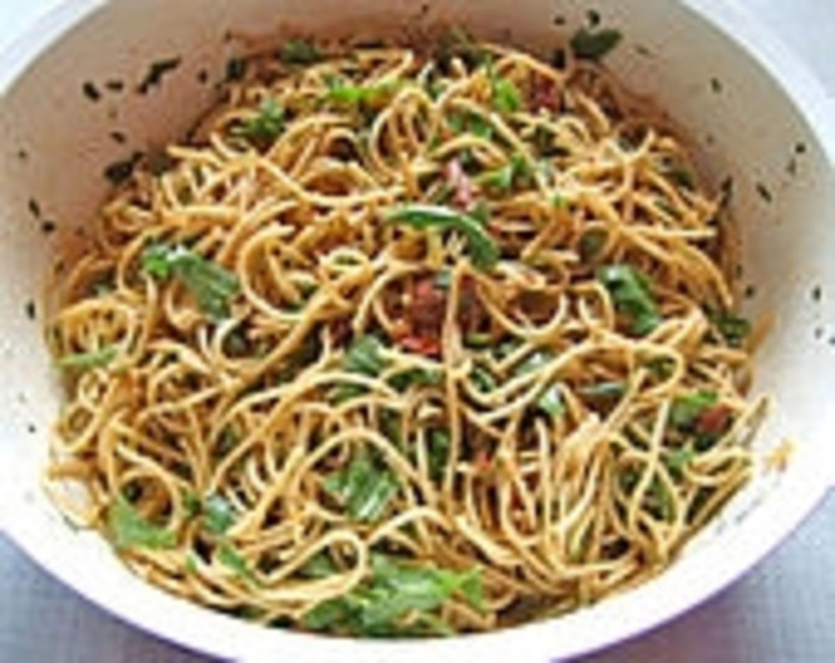 Spaghetti Salat - Rezept