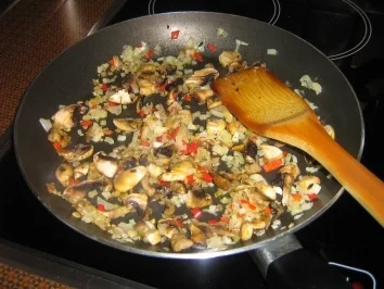 Rezept: Blumenkohlauflauf mit Wienerle Bild Nr. 5 Blumenkohlauflauf mit Wienerle - Rezept - Bild Nr. 5