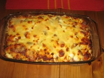 Rezept: Blumenkohlauflauf mit Wienerle Bild Nr. 8 Blumenkohlauflauf mit Wienerle - Rezept - Bild Nr. 8