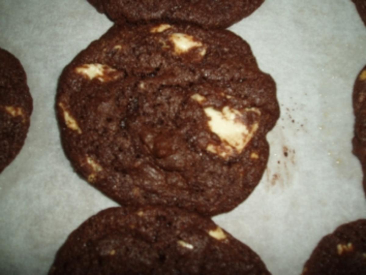 Schwarz - Weiß Cookies - Rezept