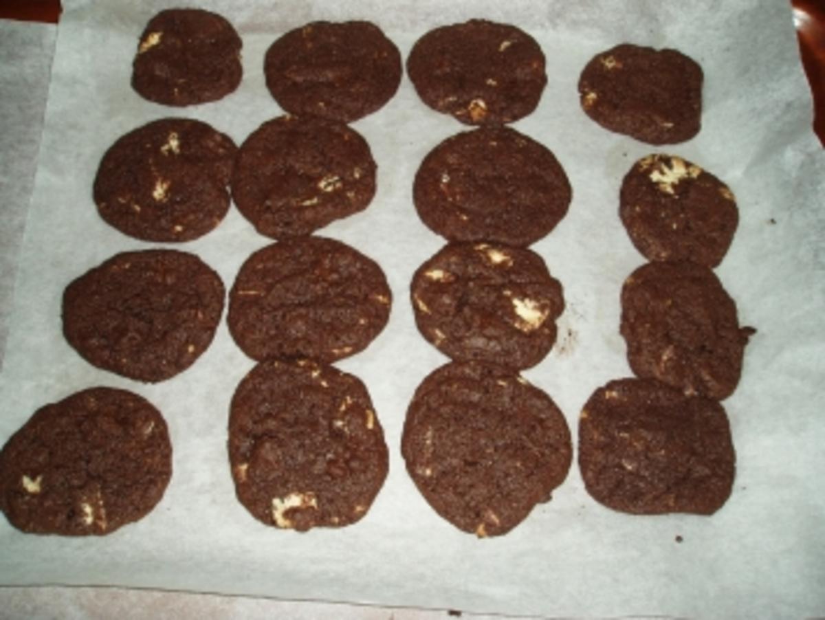 Schwarz - Weiß Cookies - Rezept - Bild Nr. 3