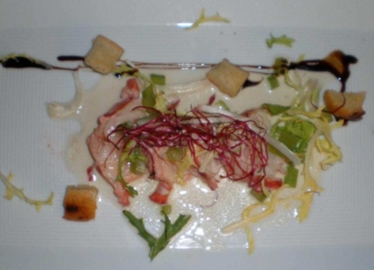 Hummercarpaccio mit Zitronenthymian - Rezept