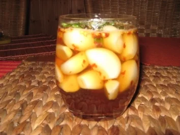 Eingelegter Knoblauch in Honig und Rosmarin - Rezept - Bild Nr. 5