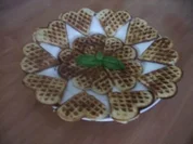 Biskuittwaffeln - Rezept
