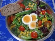 Ensalada mixta ... - Rezept