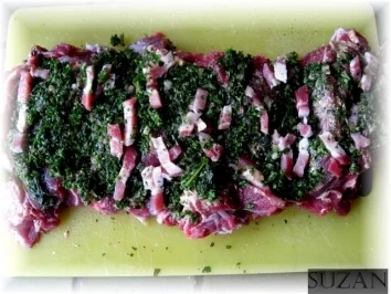 gefüllte Lammkeule aus dem Backofen - Rezept - Bild Nr. 2