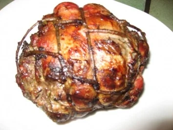 gefüllte Lammkeule aus dem Backofen - Rezept - Bild Nr. 4