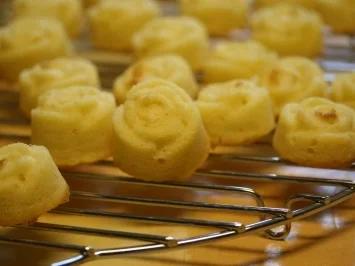 Mini Zitronen Blumen Kuchen - Rezept - Bild Nr. 8