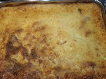 Rezept: Griechischer Kartoffel-Auberginenauflauf Bild Nr. 6 Griechischer Kartoffel-Auberginenauflauf - Rezept - Bild Nr. 6