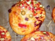 Pizzagesichter und Schnecken - Rezept