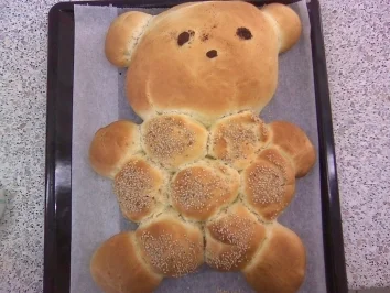 Teddy-Brot - Rezept