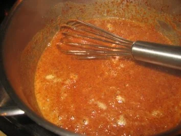 Rezept: Verschiedenes: Braune Mehlschwitze für Sauerbraten und dunkles Fleisch Bild Nr. 2 Verschiedenes: Braune Mehlschwitze für Sauerbraten und dunkles Fleisch - Rezept - Bild Nr. 2