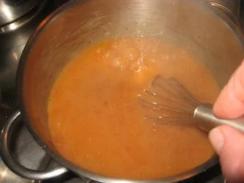 Rezept: Verschiedenes: Braune Mehlschwitze für Sauerbraten und dunkles Fleisch Verschiedenes: Braune Mehlschwitze für Sauerbraten und dunkles Fleisch - Rezept