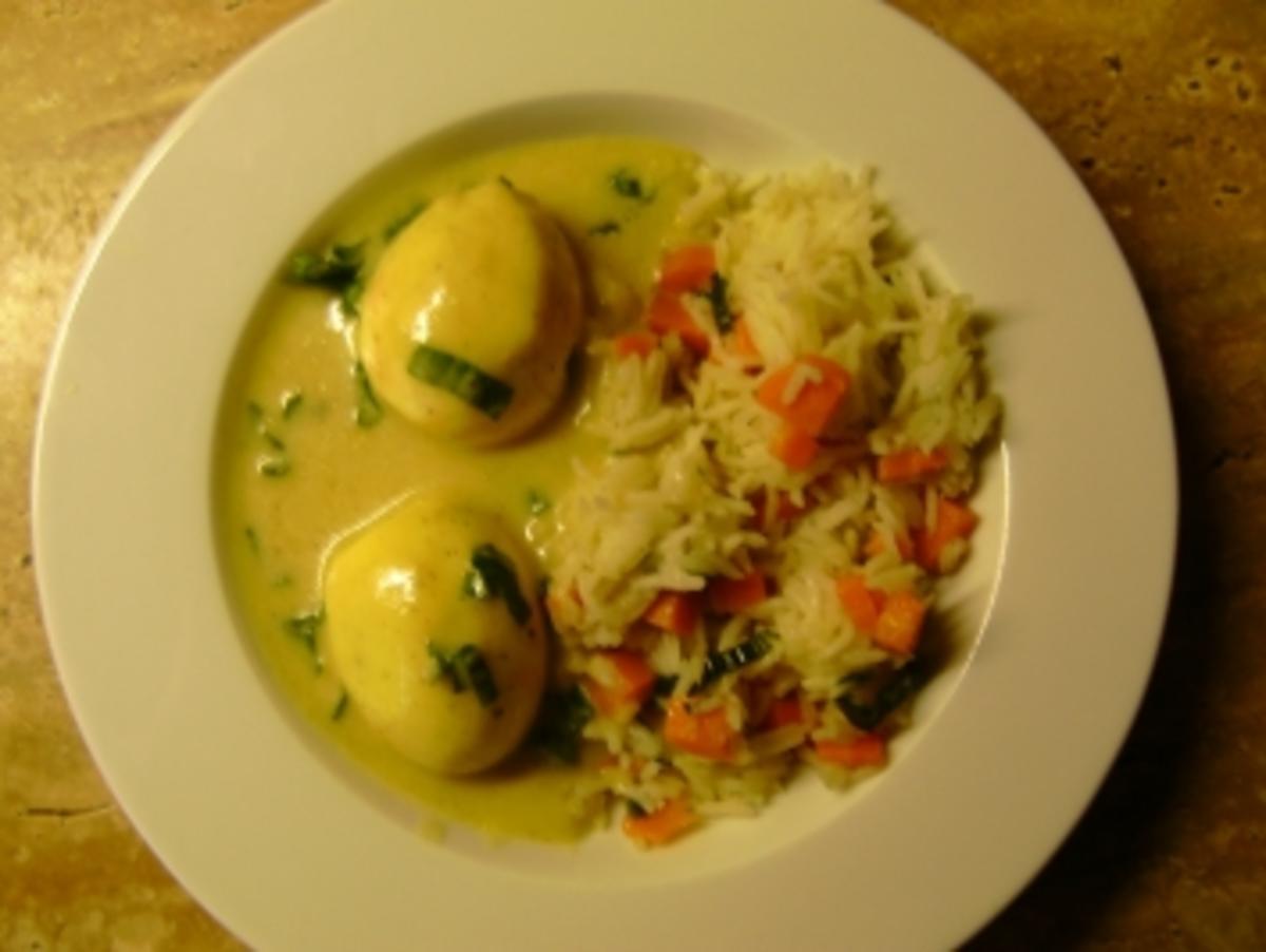 Bilder für Eier in Bärlauchsoße - Rezept