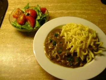 Saure Kutteln - Rezept