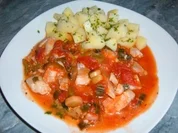 Fisch-Tomaten-Topf - Rezept