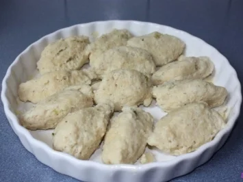 Rezept: Grießnockerlauflauf Bild Nr. 2 Grießnockerlauflauf - Rezept - Bild Nr. 2