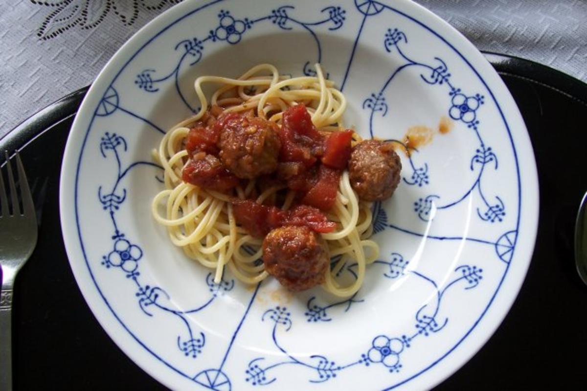 Meatballs mit Spaghetti - Rezept - Bild Nr. 3