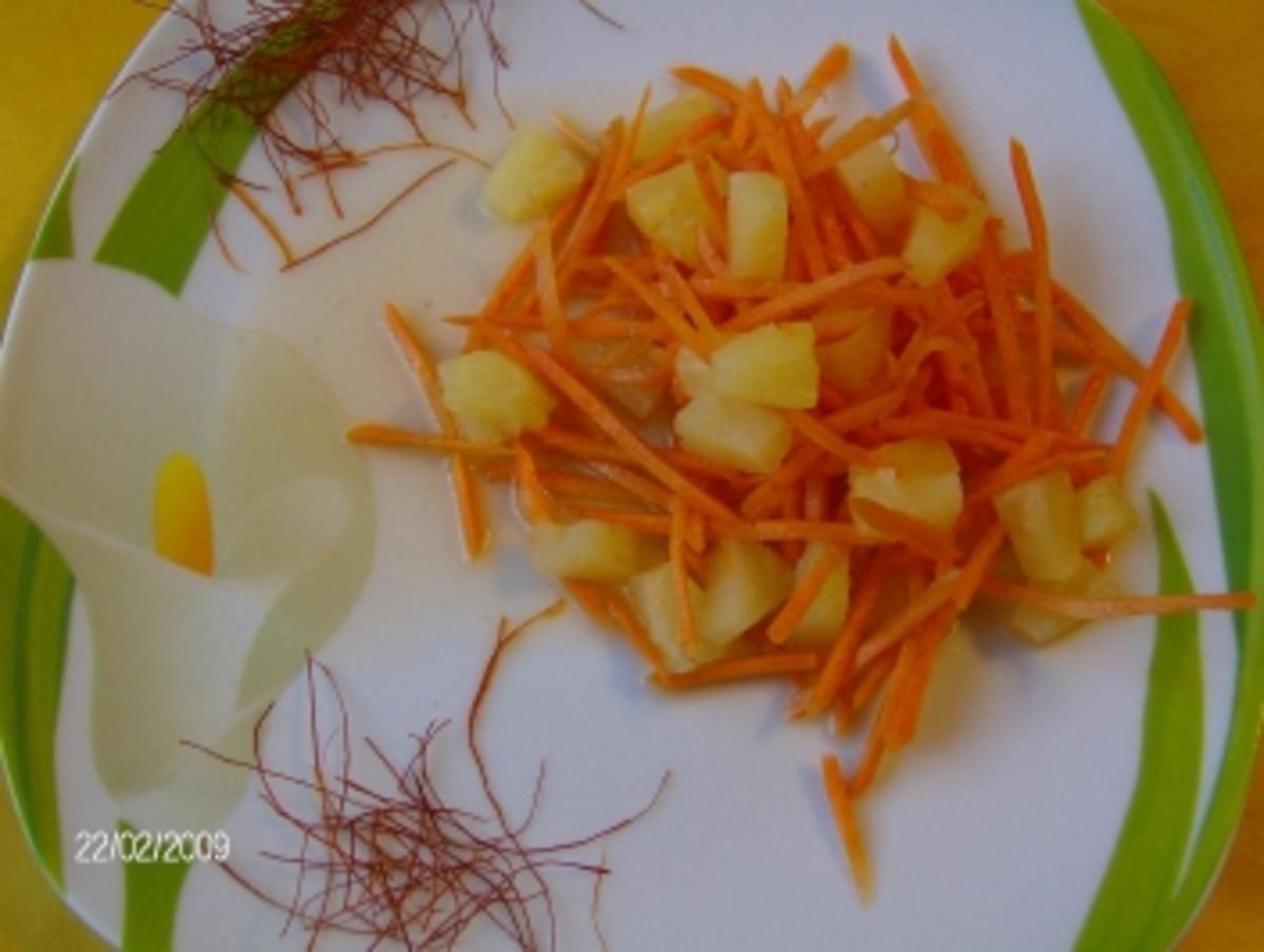 Karottensalat mit Ananas - Rezept