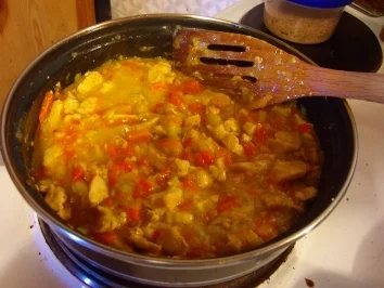 Ein Kochexperiment: Das original äthiopische "Injera" mit zweierlei "Wot" - Rezept - Bild Nr. 4