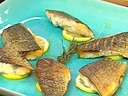 Rezept: Meeräsche mit geröstetem Fenchel Meeräsche mit geröstetem Fenchel - Rezept