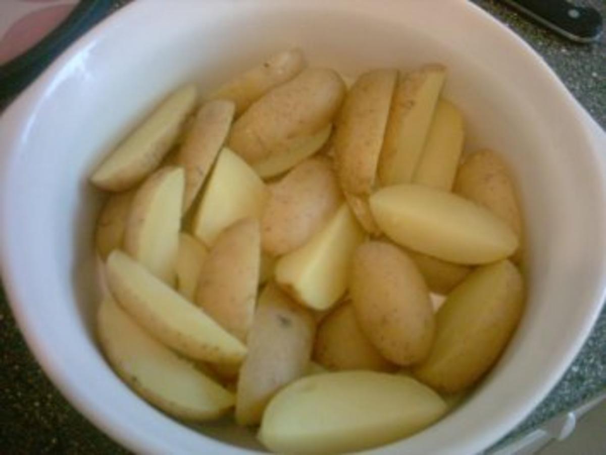 Überbackene Kartoffeln mit Pilzen - Rezept - Bild Nr. 2