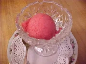 SORBET  "Erdbeerensorbet" - Rezept