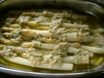 Kräuterspargel aus dem Ofen - Rezept