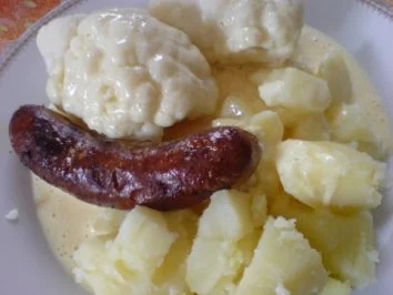 Rezept: Paprika-Hackbällchen mit Blumenkohl und Spargel in Sauce Hollandaise Bild Nr. 19 Paprika-Hackbällchen mit Blumenkohl und Spargel in Sauce Hollandaise - Rezept - Bild Nr. 19