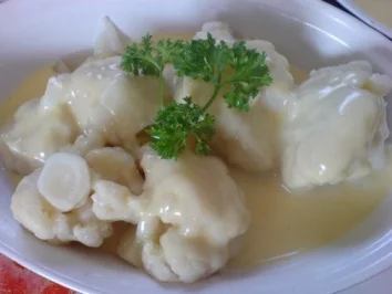 Rezept: Paprika-Hackbällchen mit Blumenkohl und Spargel in Sauce Hollandaise Bild Nr. 16 Paprika-Hackbällchen mit Blumenkohl und Spargel in Sauce Hollandaise - Rezept - Bild Nr. 16