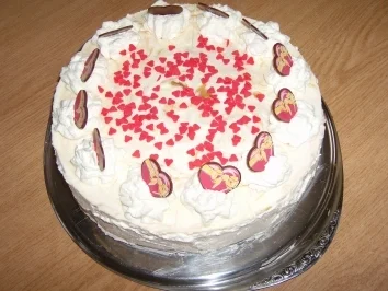 Rezept: Rhabarber-Käse-Sahne-Torte Bild Nr. 6 Rhabarber-Käse-Sahne-Torte - Rezept - Bild Nr. 6