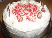 Rhabarber-Käse-Sahne-Torte - Rezept