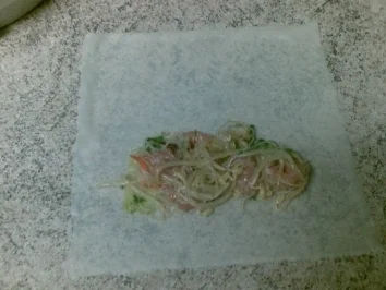 Rezept: Frühlingsrolle Bild Nr. 4 Frühlingsrolle - Rezept - Bild Nr. 4