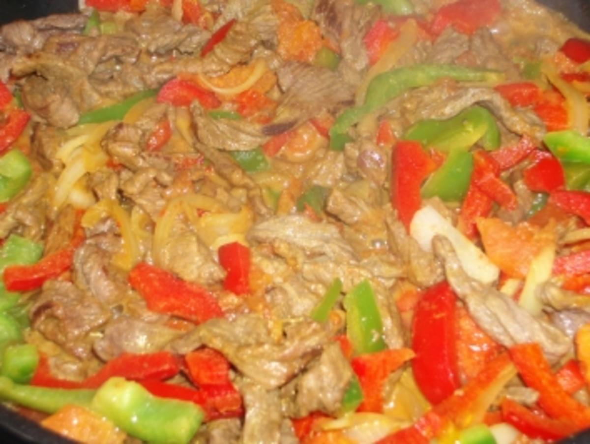 Curry-Rindfleischgeschnetzeltes - Rezept - Bild Nr. 2