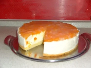 Rezept: Mandarinenquark Sahnetorte Bild Nr. 2 Mandarinenquark Sahnetorte - Rezept - Bild Nr. 2