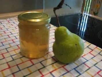 Birnenkonfitüre mit Zimt und Birnengeist - Rezept - Bild Nr. 2