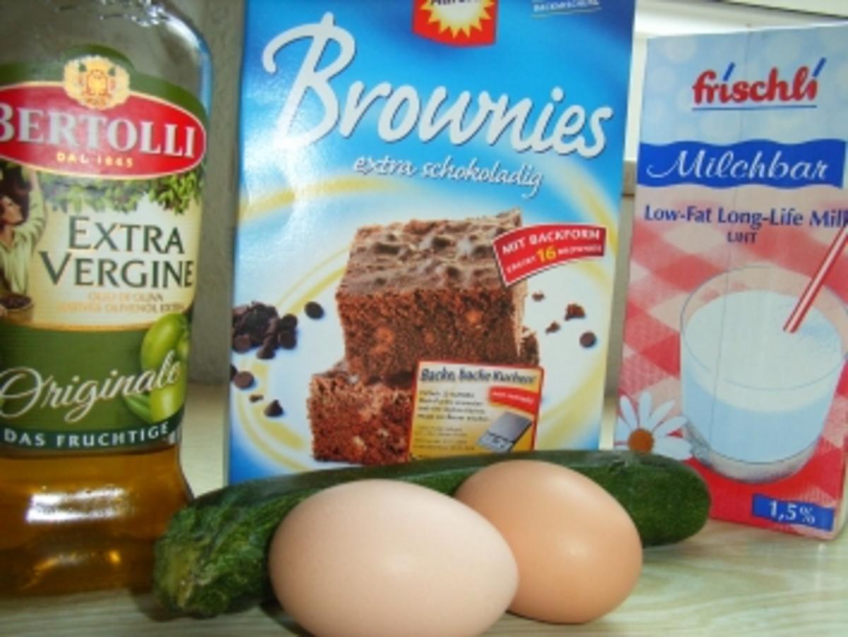 Kuchen: Brownies mit Zucchini - Rezept - Bild Nr. 2