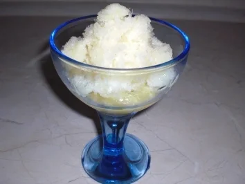 Ananassorbet - Rezept