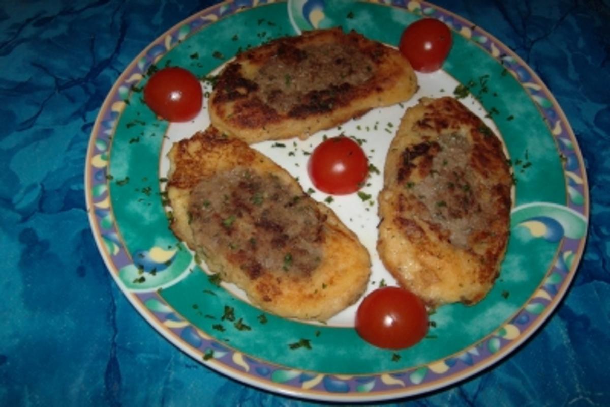 Hackplätzchen im Kartoffelteig - Rezept - kochbar.de