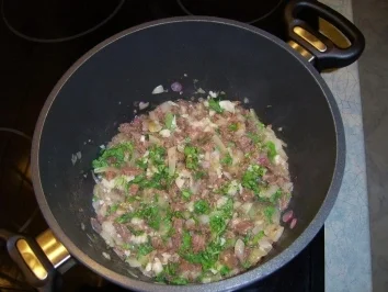 Tomatensoße mit Rind im eigenen Saft und Radieschen - Rezept - Bild Nr. 5